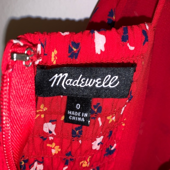 Madewell Red sleeveless Pantsuit - Picture 4 of 4